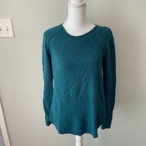 3/$20 Loft Teal Sweater size S
